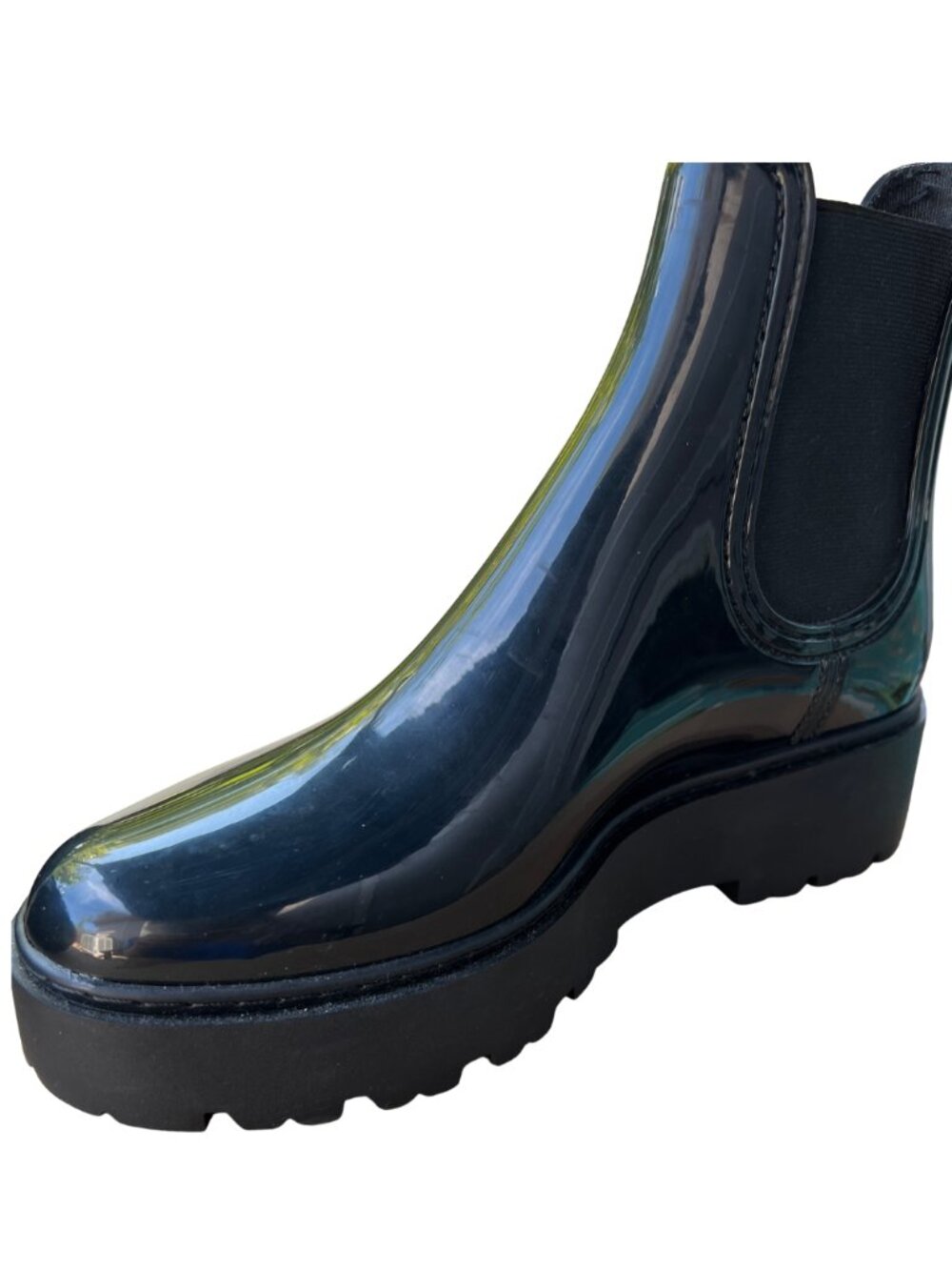 DV by Dolce Vita Thunder Chelsea Platform Rain Boots Women’s Size 9 - Picture 5 of 11